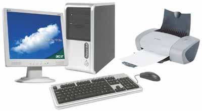 PC-Komplett-Set für das Büro zu Hause